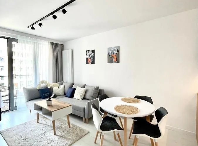 Nadmorski - Plac Unii - Parking Lägenhet Gdynia